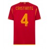 AS Roma Bryan Cristante #4 Hemmatröja 2023-24 Korta ärmar